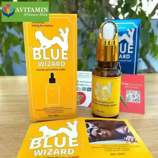 Blue Wizard Gold 20ml Tinh chất Kích thích tình dục nữ cao cấp, chính hãng - AVITAMINSHOP.COM