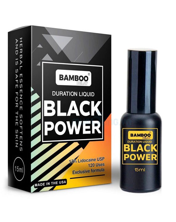Chai xịt Bamboo Delay Black Power bí quyết kéo dài cuộc yêu - AVITAMINSHOP.COM