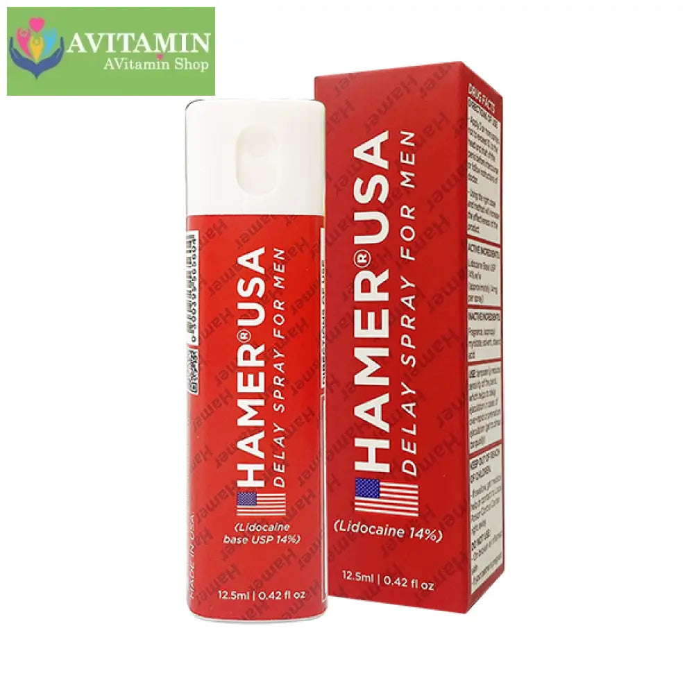 Chai xịt kéo dài thời gian tinh chất nhân sâm Hamer USA Chai 12ml