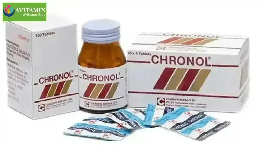 Chronol là thuốc gì? Công dụng, cách dùng và lưu ý - AVITAMINSHOP.COM