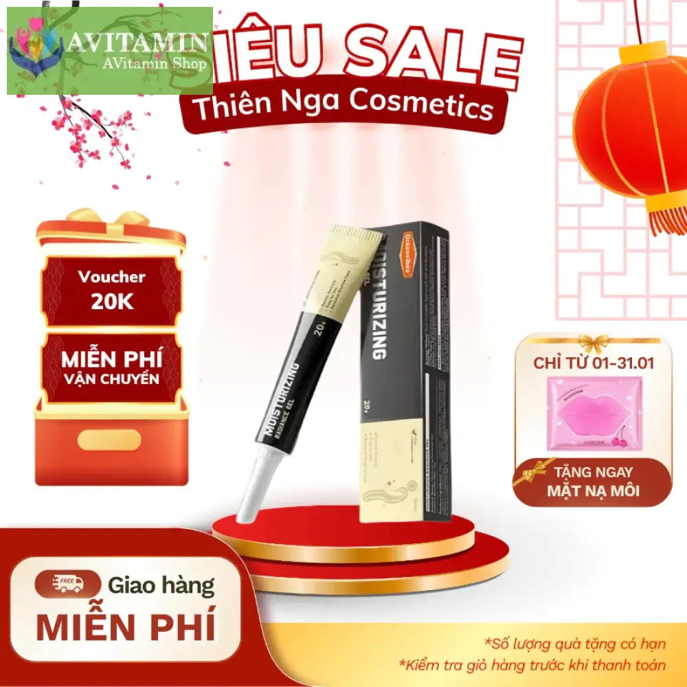 Gel Tuyến Tiền Liệt Nam Giới Greenvibes Prostate Gel Dưỡng Ẩm Giảm Mệt Mỏi Giảm Đau Chăm Sóc Hàng Ngày 20g