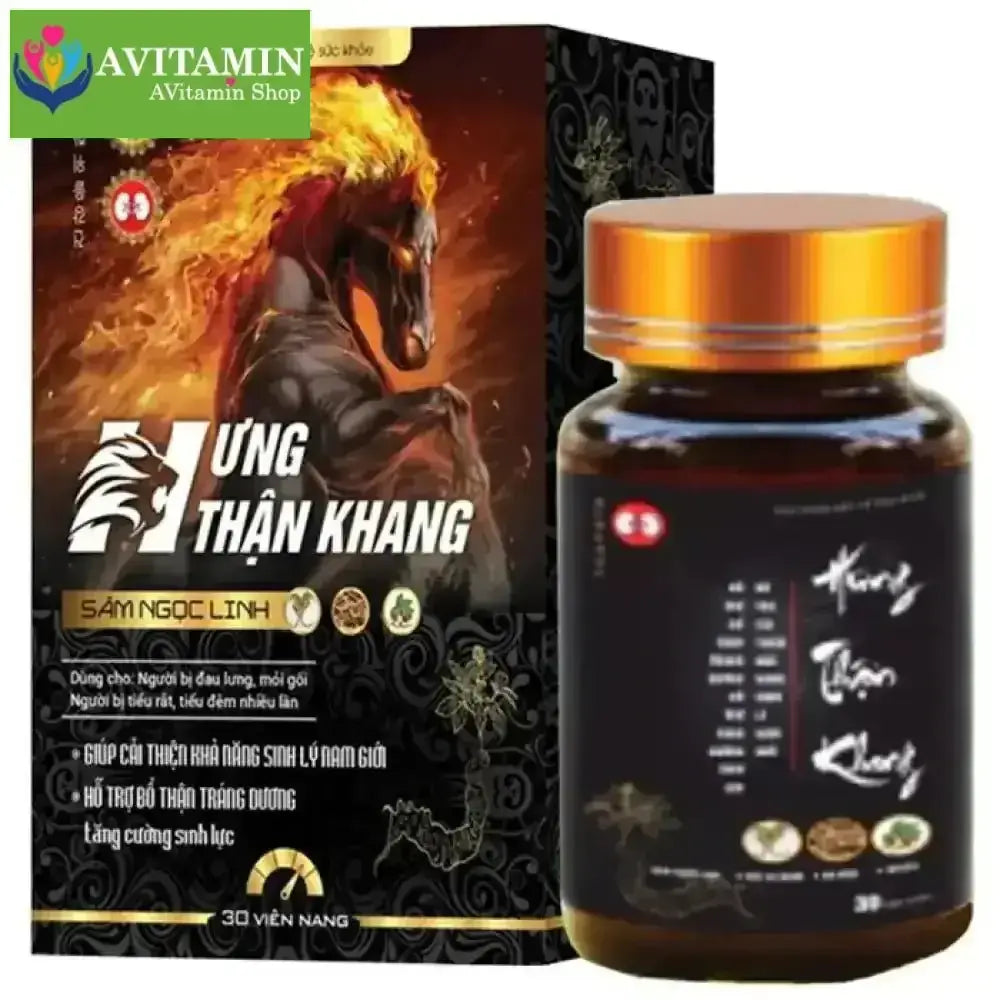 Hưng Thận Khang, hỗ trợ bổ thận, tráng dương, tăng cường sinh lý nam - AVITAMINSHOP.COM
