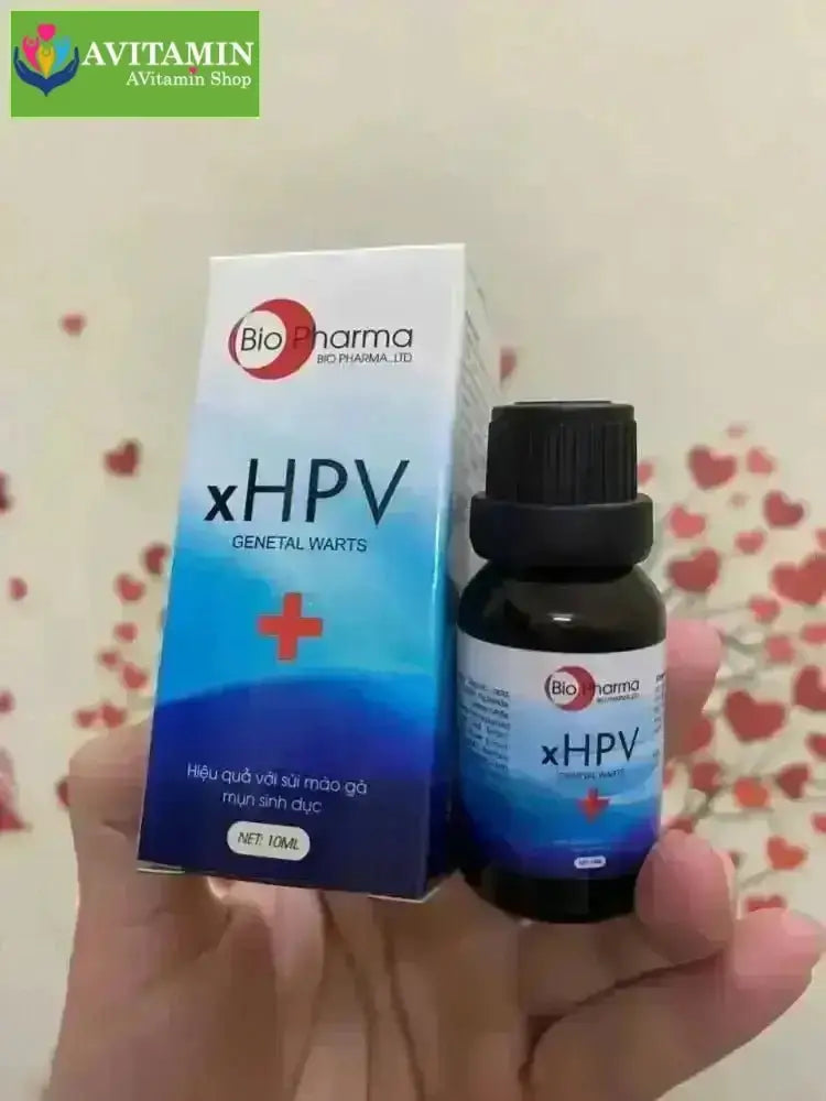 Serum XHPV thổi bay sùi mào gà, gai sinh dục, hạt ngọc dv chấm dứt sùi mào gà sau 7 ngày sử dụng - AVITAMINSHOP.COM