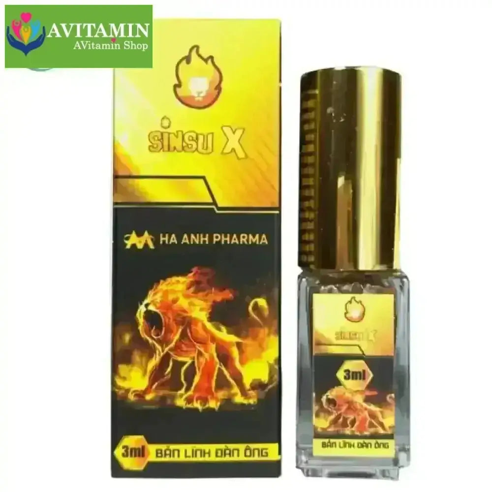 Sinsu X cao sìn sú thảo dược Ê Đê dạng chai xịt chuẩn nước nguyên chất (Chai 5ml) - AVITAMINSHOP.COM