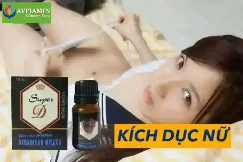 Super D thuốc kích thích nữ chính hãng Nga tác dụng mạnh tốt nhất - AVITAMINSHOP.COM