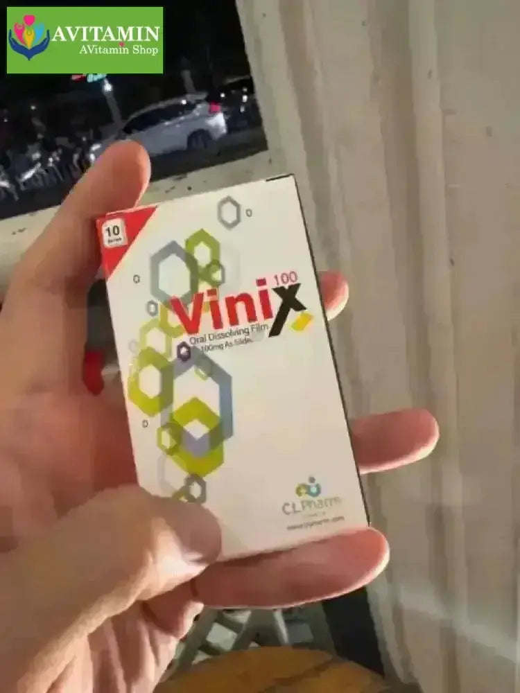 Tem Ngậm Vinix 100mg Chính Hãng Hàn Quốc CL Pharm - AVITAMINSHOP.COM