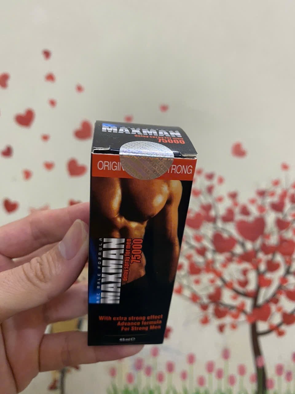 Xịt kéo dài thời gian quan hệ cho nam giới Maxman 75000 (chai 45ml) - AVITAMINSHOP.COM