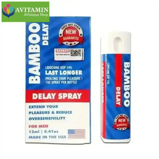 BamBoo Delay Spray 12ml hỗ trợ kéo dài thời gian quan hệ - AVITAMINSHOP.COM