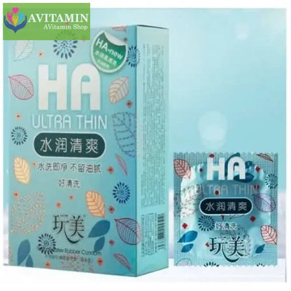 Bao cao su,HA Hộp 100 chiếc siêu mỏng,nhiều bôi trơn gốc nước.