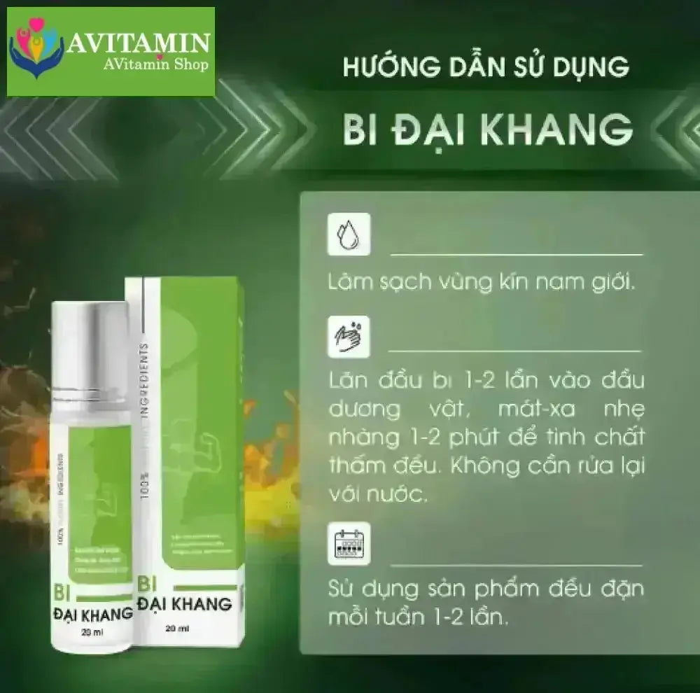 Bi Đại Khang Chính Hãng – Tăng Cường Sinh Lý Nam - AVITAMINSHOP.COM