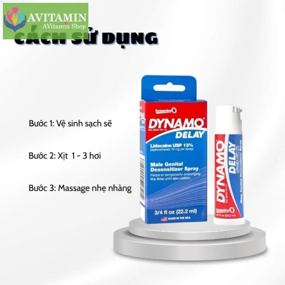 Bí Quyết Kéo Dài Cuộc Yêu Với Chai Xịt Dynamo Delay