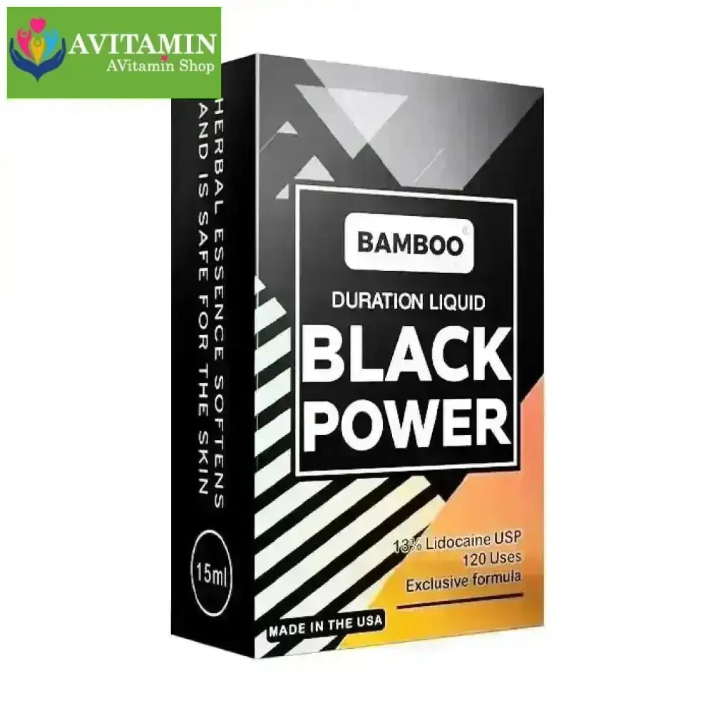 Black Power Bamboo 15ml - AVITAMINSHOP.COM