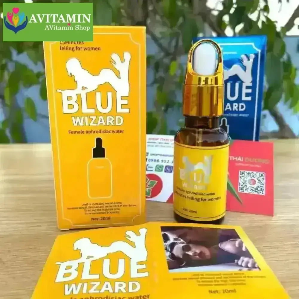 Blue Wizard Gold 20ml Tinh chất Kích thích tình dục nữ cao cấp, chính hãng - AVITAMINSHOP.COM