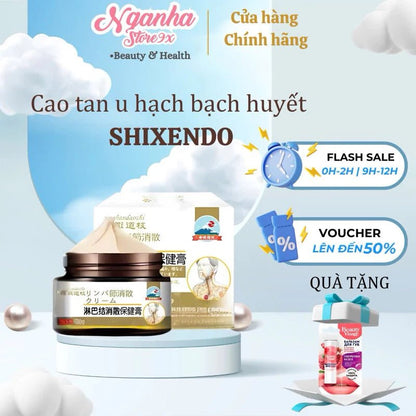 Cao tan hạch bạch huyết SHIXENDO Nhật Bản 30g, Kem bôi tan hạch Nhật Bản, teo u hạch, loại bỏ u hạch to, hết sưng đau - AVITAMINSHOP.COM