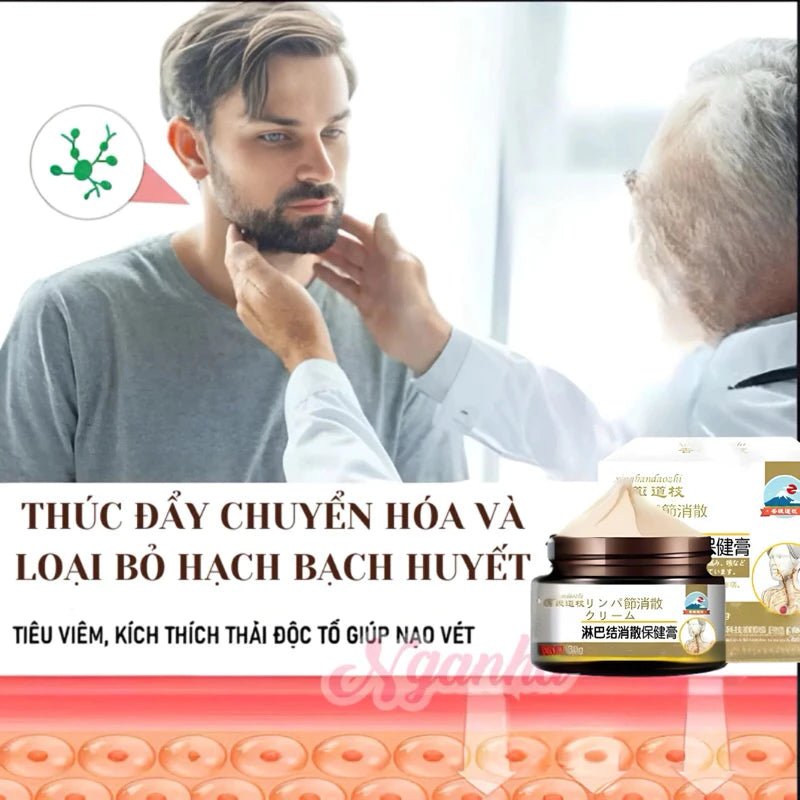 Cao tan hạch bạch huyết SHIXENDO Nhật Bản 30g, Kem bôi tan hạch Nhật Bản, teo u hạch, loại bỏ u hạch to, hết sưng đau - AVITAMINSHOP.COM