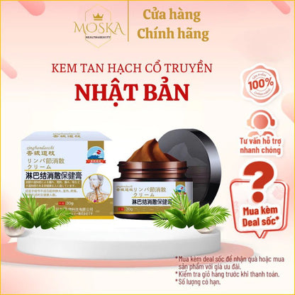 Cao tan hạch bạch huyết SHIXENDO Nhật Bản 30g, Kem bôi tan hạch Nhật Bản, teo u hạch, loại bỏ u hạch to, hết sưng đau - AVITAMINSHOP.COM