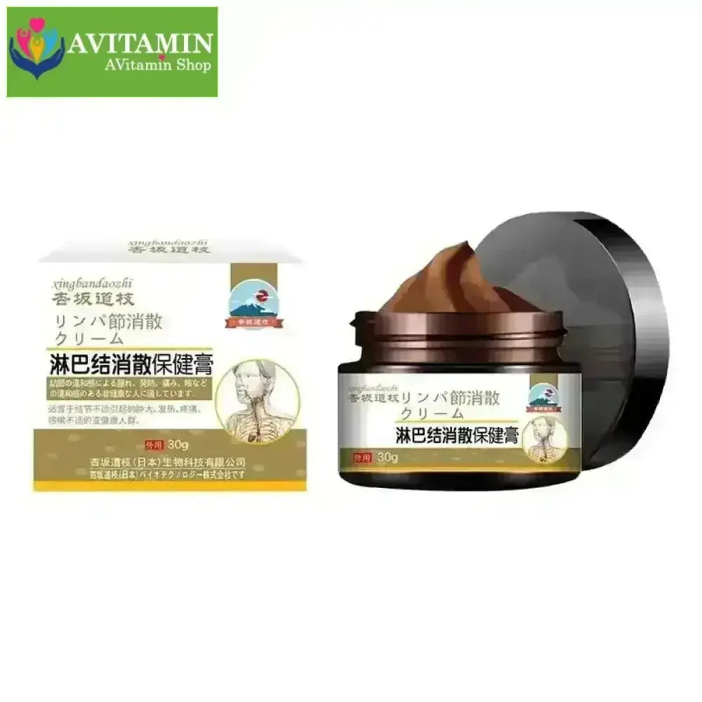 Cao tan hạch bạch huyết SHIXENDO Nhật Bản 30g, Kem bôi tan hạch Nhật Bản, teo u hạch, loại bỏ u hạch to, hết sưng đau - AVITAMINSHOP.COM
