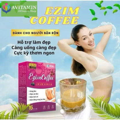Càphê Giảm Cân Gừng Đen Mâm Xôi Đen 15gói