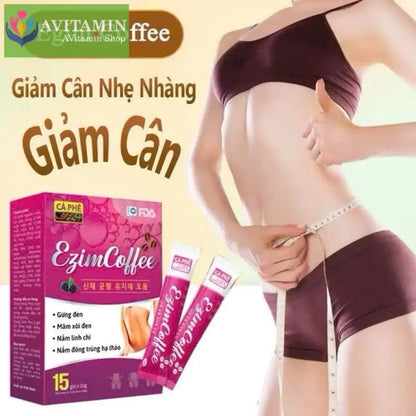 Càphê Giảm Cân Gừng Đen Mâm Xôi Đen 15gói