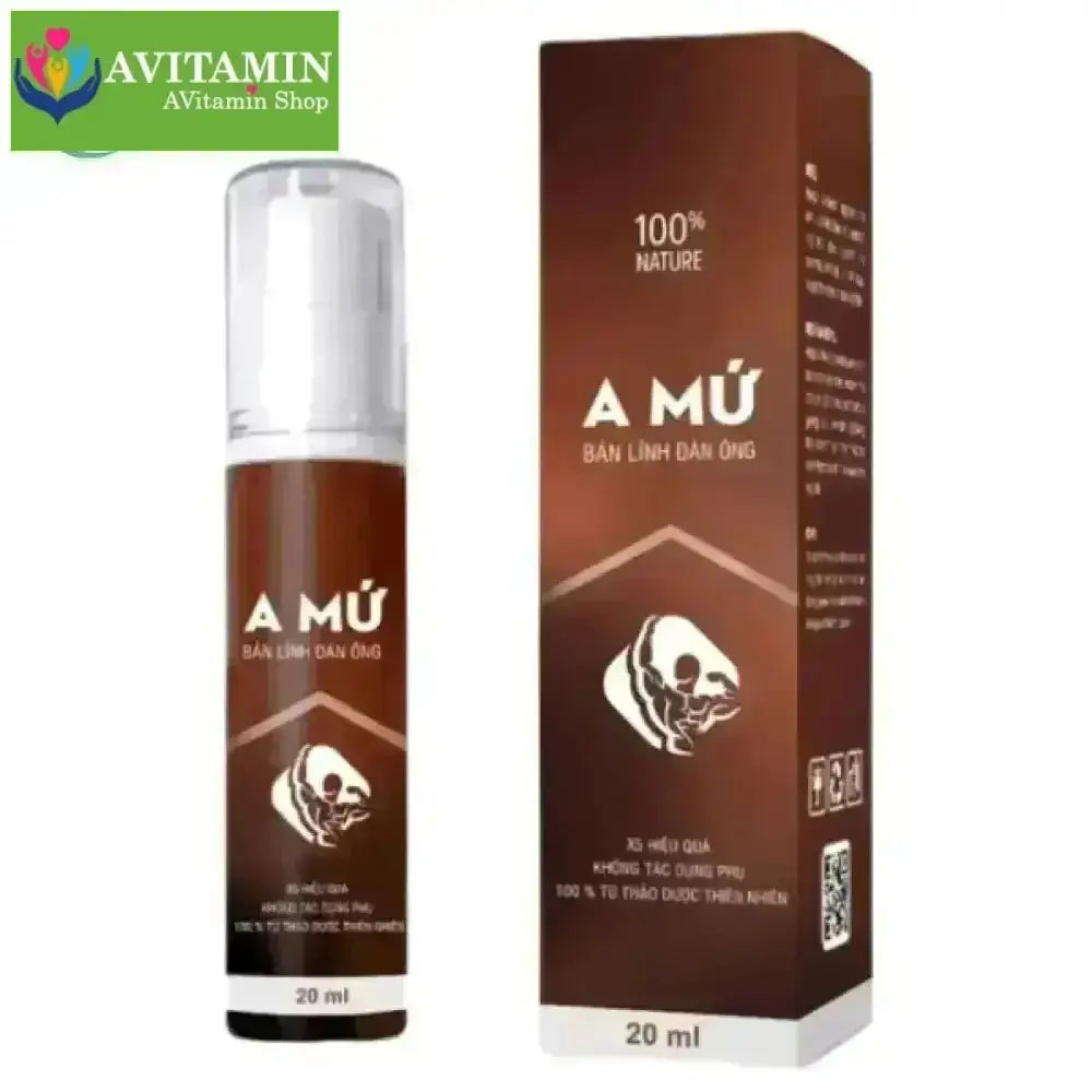 Chai xịt A Mứ chống xuất tinh sớm, kéo dài thời gian quan hệ (Chai 20ml) - AVITAMINSHOP.COM
