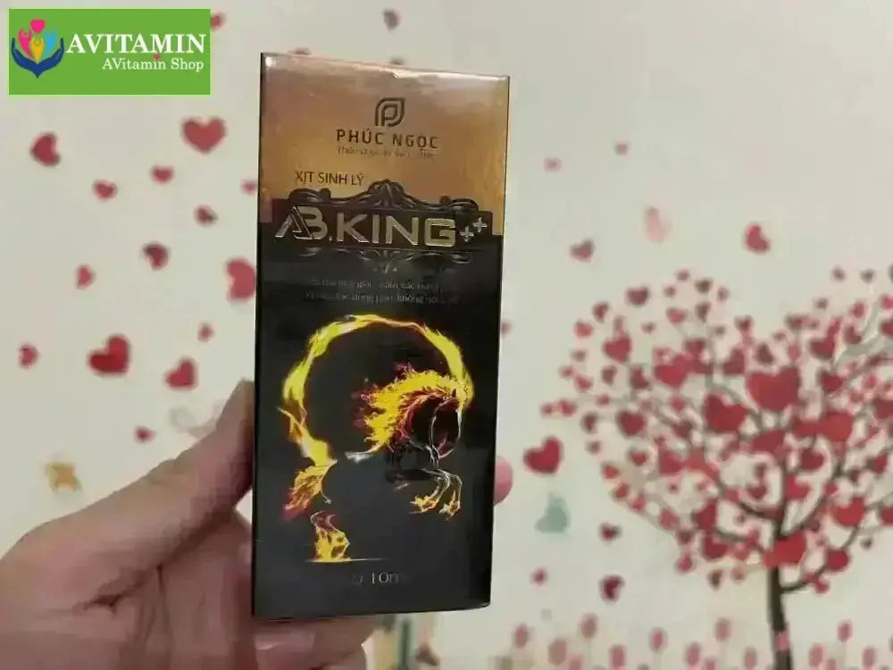 Chai xịt AB King kéo dài thời gian quan hệ nam giới (Chai 10ml) - AVITAMINSHOP.COM