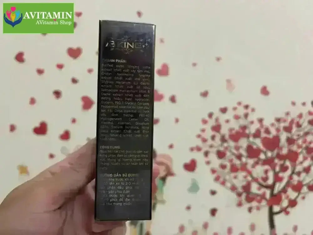 Chai xịt AB King kéo dài thời gian quan hệ nam giới (Chai 10ml) - AVITAMINSHOP.COM