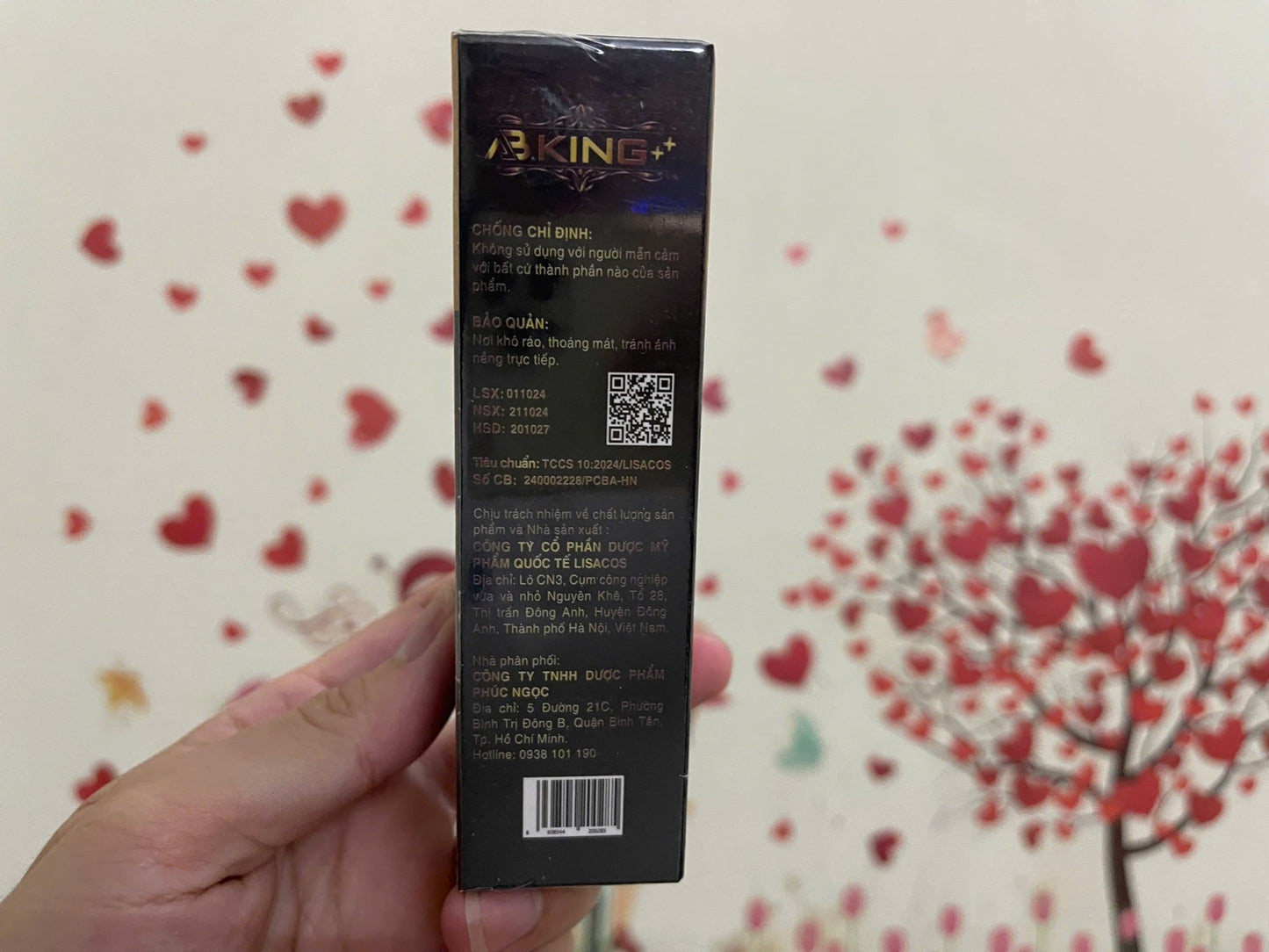 Chai xịt AB King kéo dài thời gian quan hệ nam giới (Chai 10ml) - AVITAMINSHOP.COM