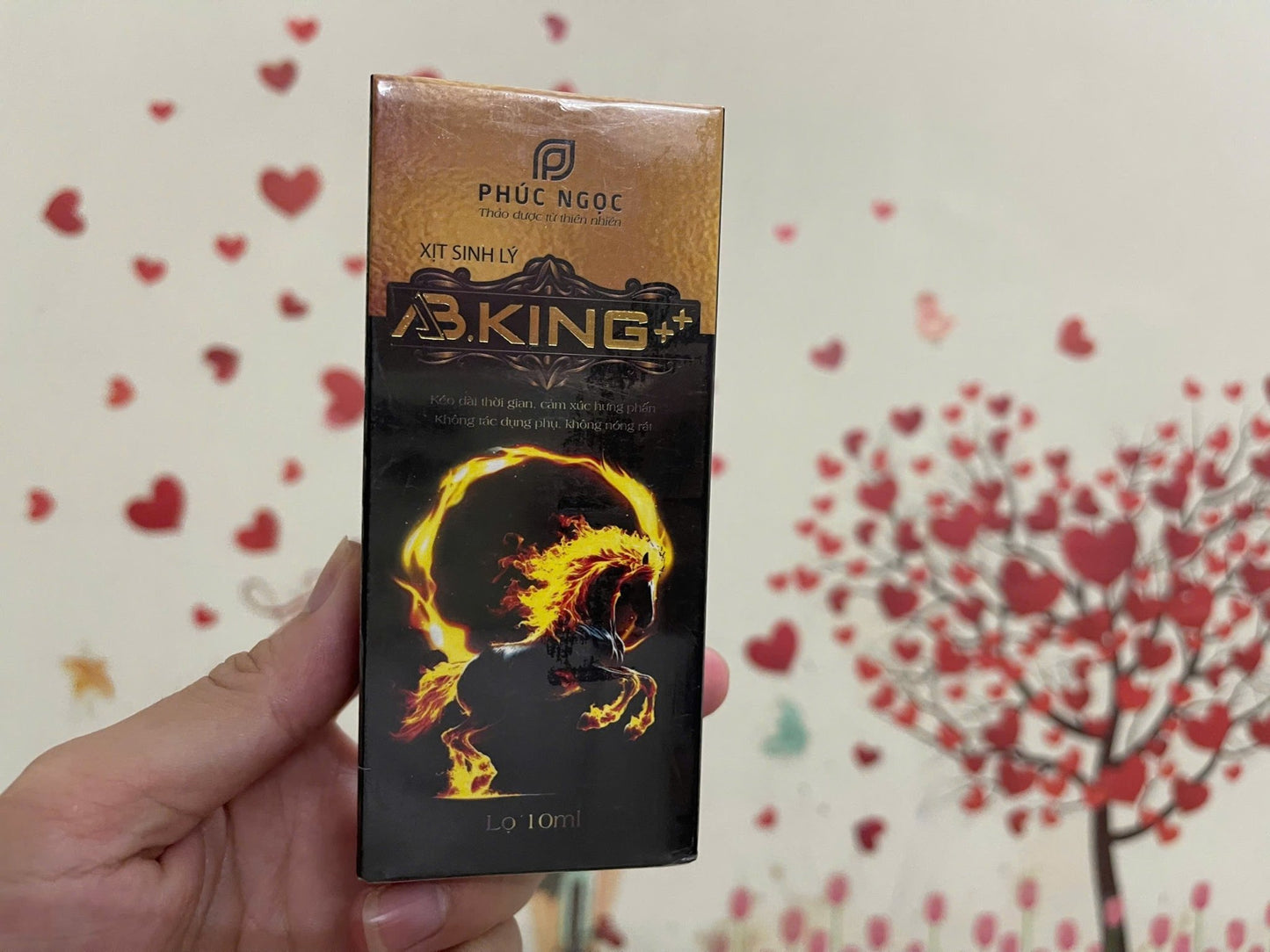 Chai xịt AB King kéo dài thời gian quan hệ nam giới (Chai 10ml) - AVITAMINSHOP.COM