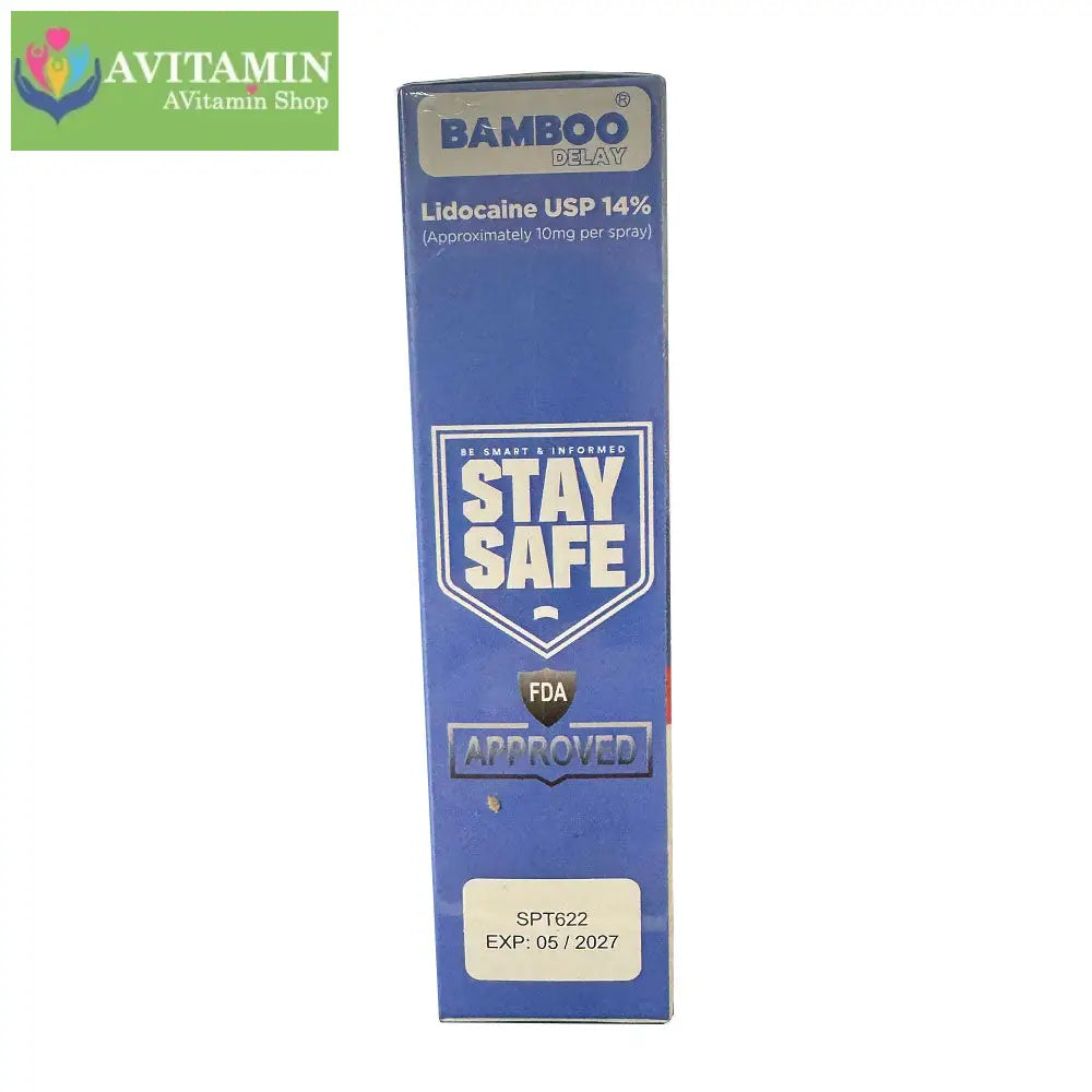 Chai Xịt Bamboo Delay 14% 12ml USA