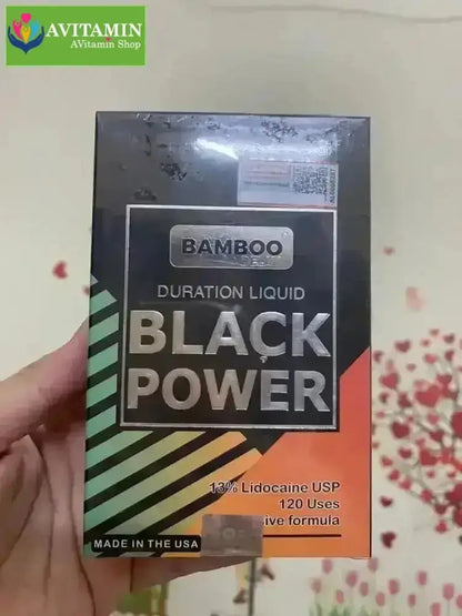 Chai xịt Bamboo Delay Black Power bí quyết kéo dài cuộc yêu - AVITAMINSHOP.COM