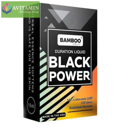 Chai Xịt Bamboo Delay Black Power Hỗ Trợ Kéo Dài Thời Gian