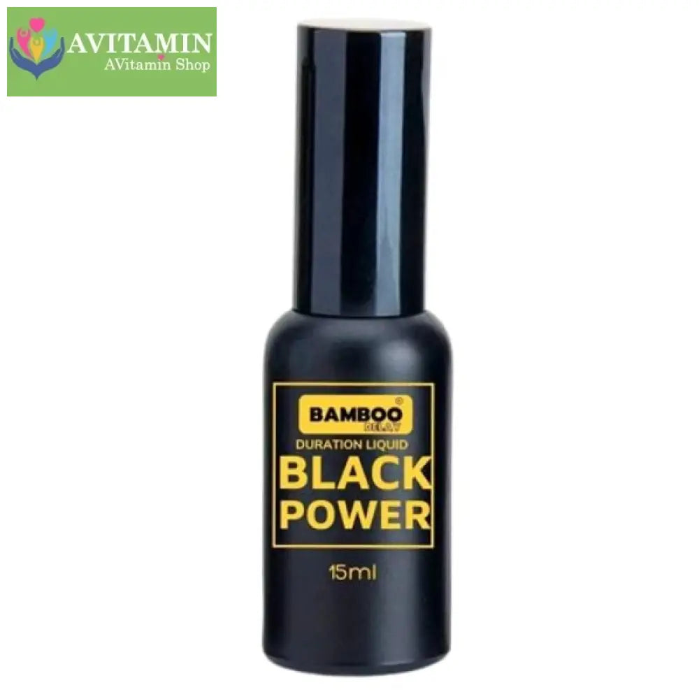 Chai Xịt Bamboo Delay Black Power Hỗ Trợ Kéo Dài Thời Gian