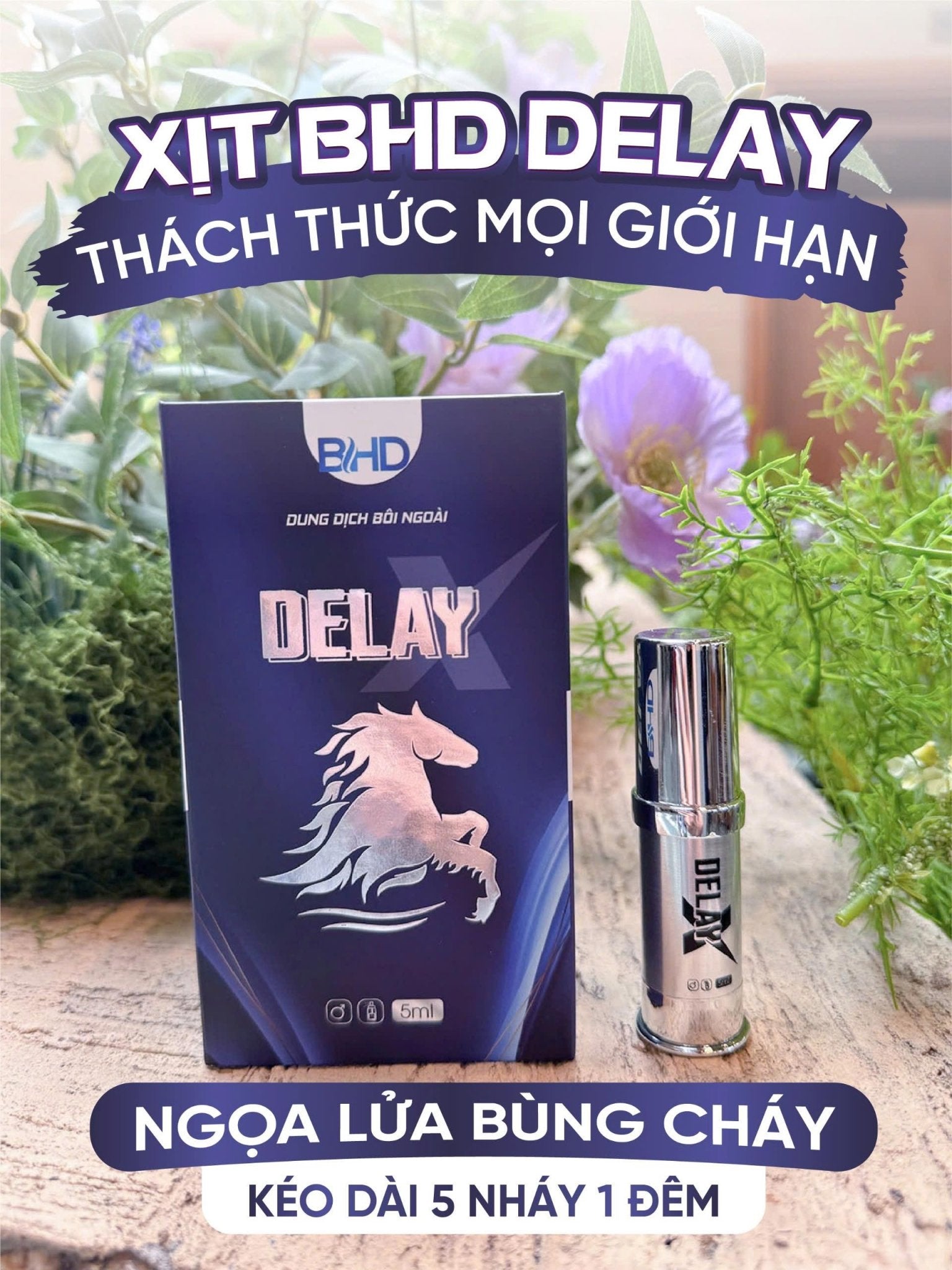 CHAI XỊT BỔ HOÀN DƯƠNG DELAY CHÍNH HÃNG - NGỌC NỮ TÂM VƯƠNG - AVITAMINSHOP.COM