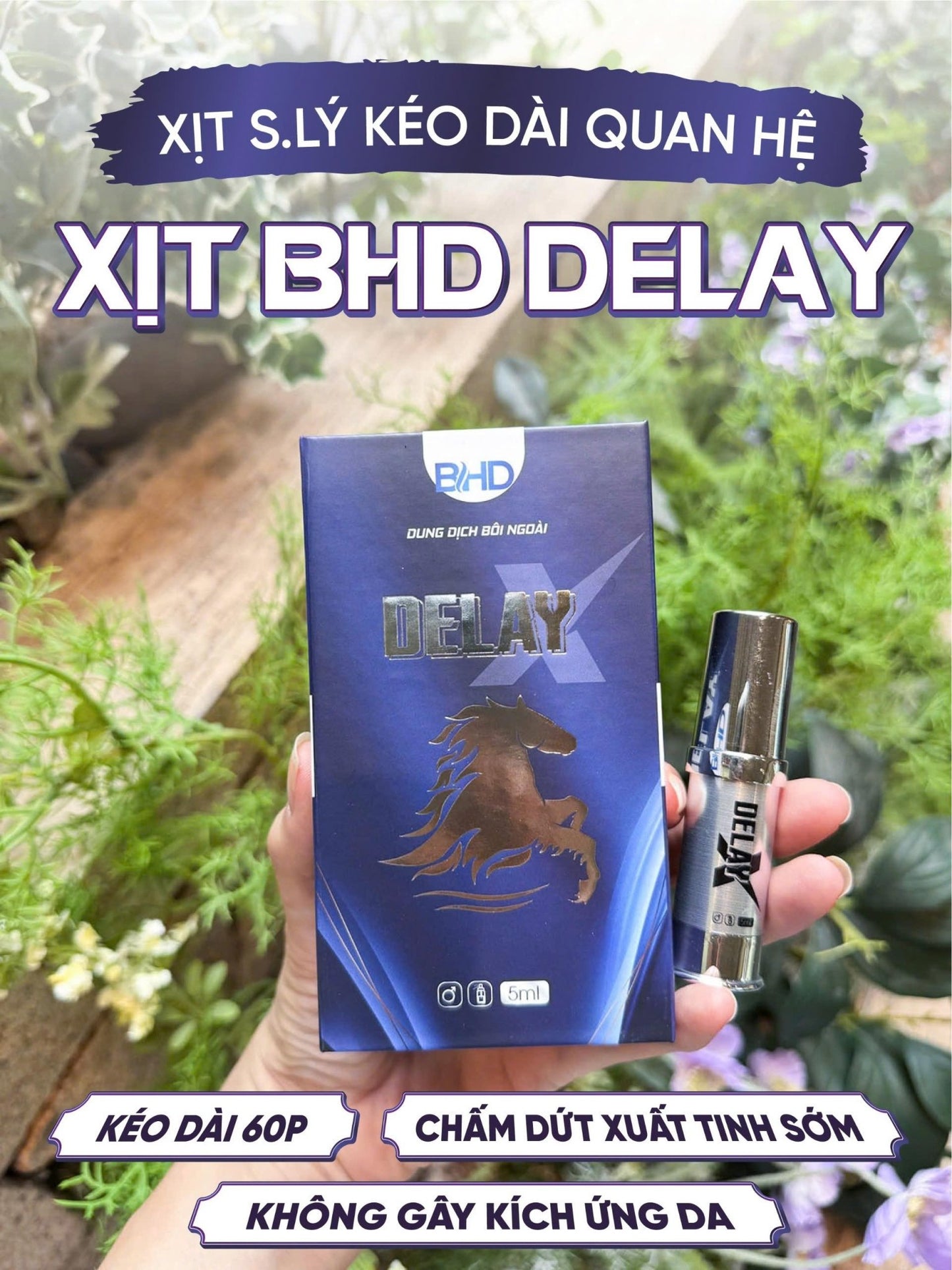 CHAI XỊT BỔ HOÀN DƯƠNG DELAY CHÍNH HÃNG - NGỌC NỮ TÂM VƯƠNG - AVITAMINSHOP.COM