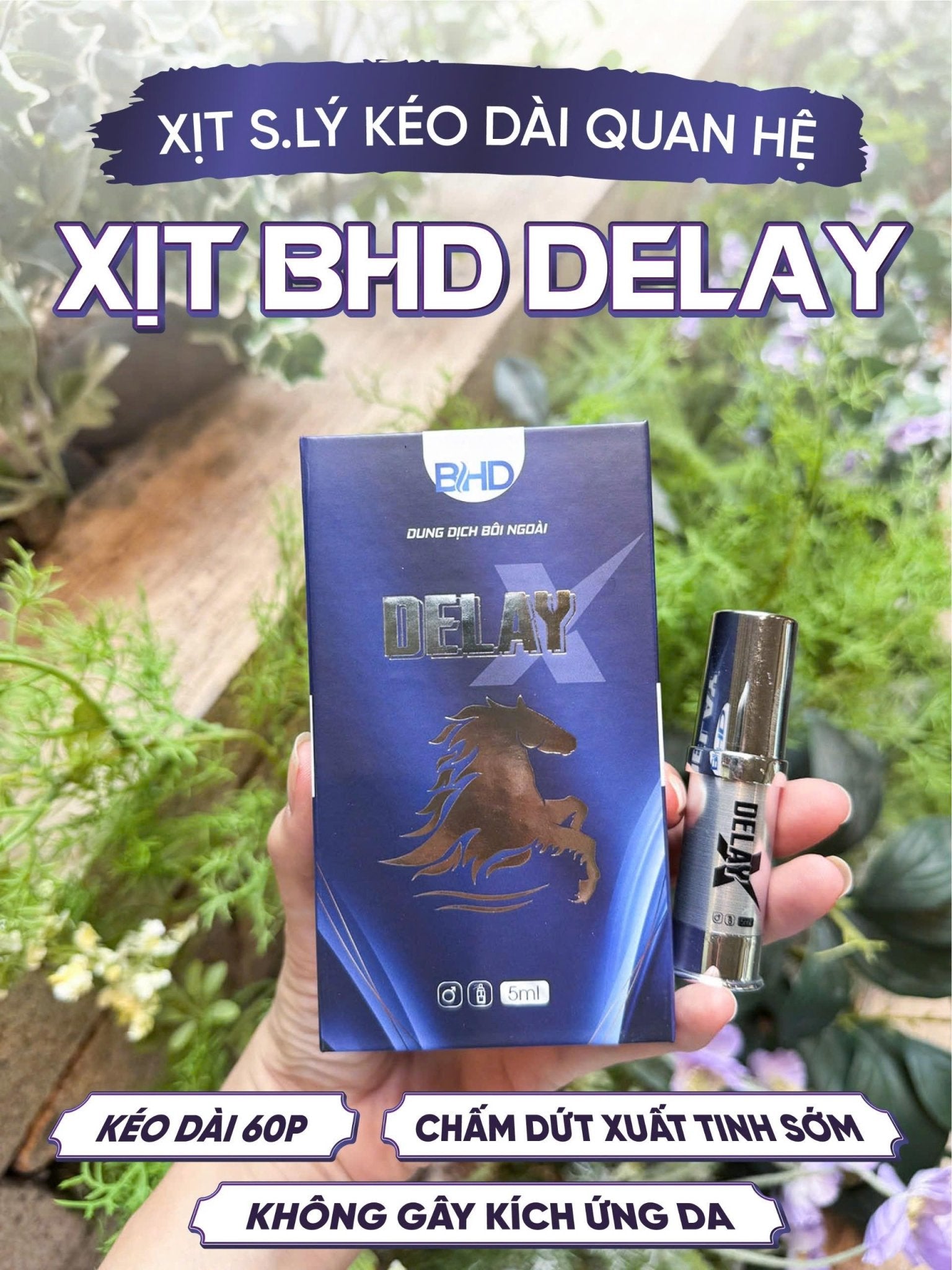 CHAI XỊT BỔ HOÀN DƯƠNG DELAY CHÍNH HÃNG - NGỌC NỮ TÂM VƯƠNG - AVITAMINSHOP.COM