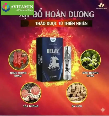 CHAI XỊT BỔ HOÀN DƯƠNG DELAY CHÍNH HÃNG - NGỌC NỮ TÂM VƯƠNG - AVITAMINSHOP.COM
