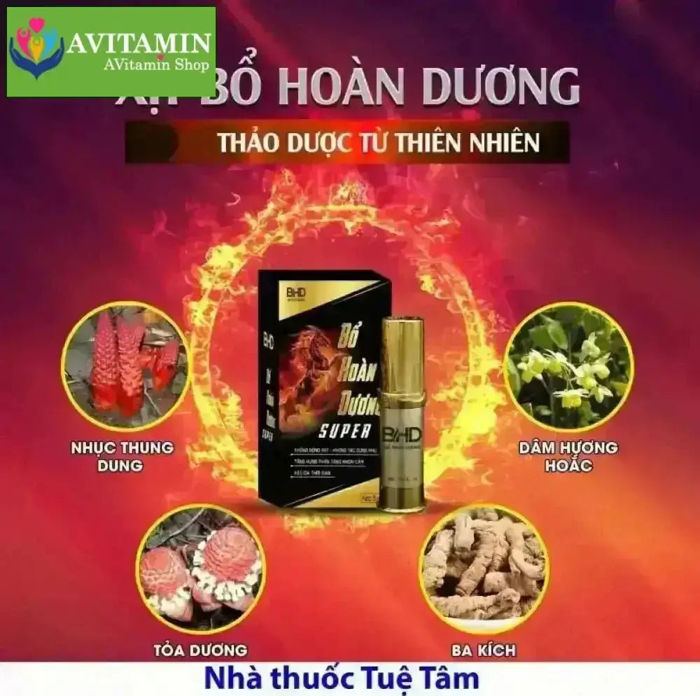 Chai Xịt Bổ Hoàn Dương Super BHD (5ml) - AVITAMINSHOP.COM