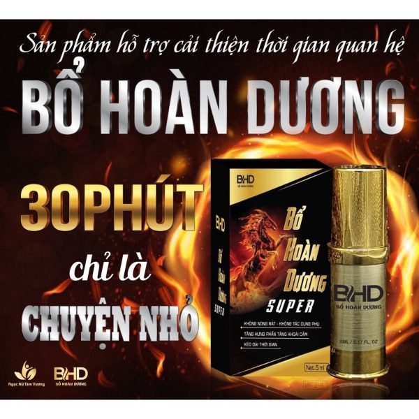 Chai Xịt Bổ Hoàn Dương Super BHD - AVITAMINSHOP.COM