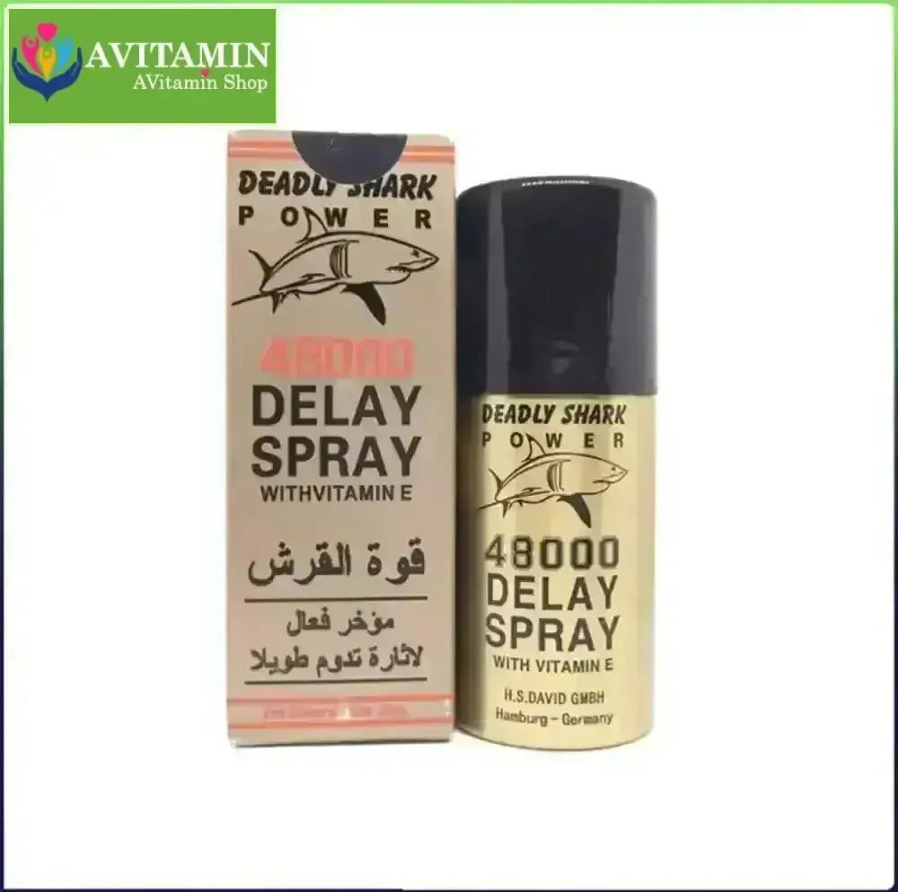 Chai Xịt Cá Mập 48000 Delay Spray – Kéo Dài Cuộc Yêu - AVITAMINSHOP.COM