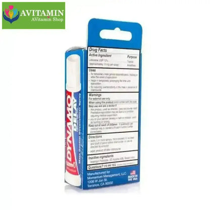 Chai xịt chống xuất tinh sớm Dynamo Delay 22,2ml - AVITAMINSHOP.COM