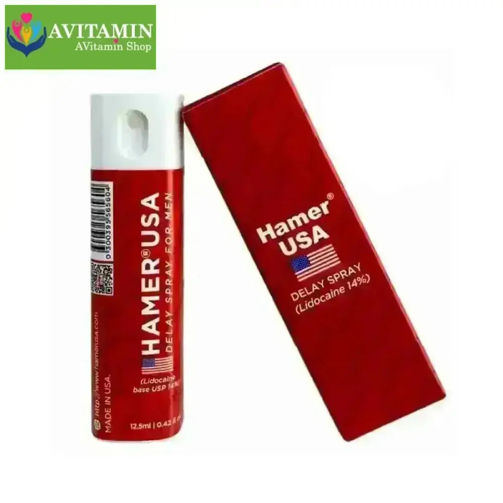 Chai xịt chống xuất tinh sớm HAMER USA hộp 1 chai 12,5ml - AVITAMINSHOP.COM