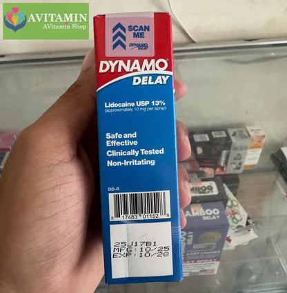 Chai Xịt Dynamo Delay 13% 22.2ml USA