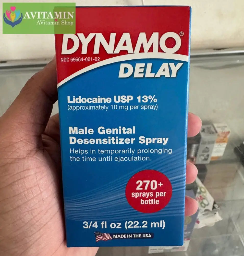 Chai Xịt Dynamo Delay 13% 22.2ml USA