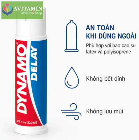 Chai Xịt Dynamo Delay Chính Hãng – Kéo Dài Thời Gian Yêu