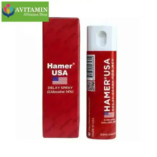 Chai Xịt Hamer USA Delay Spray For Men Chống Xuất Tinh Sớm Mỹ, 12,5ml - AVITAMINSHOP.COM