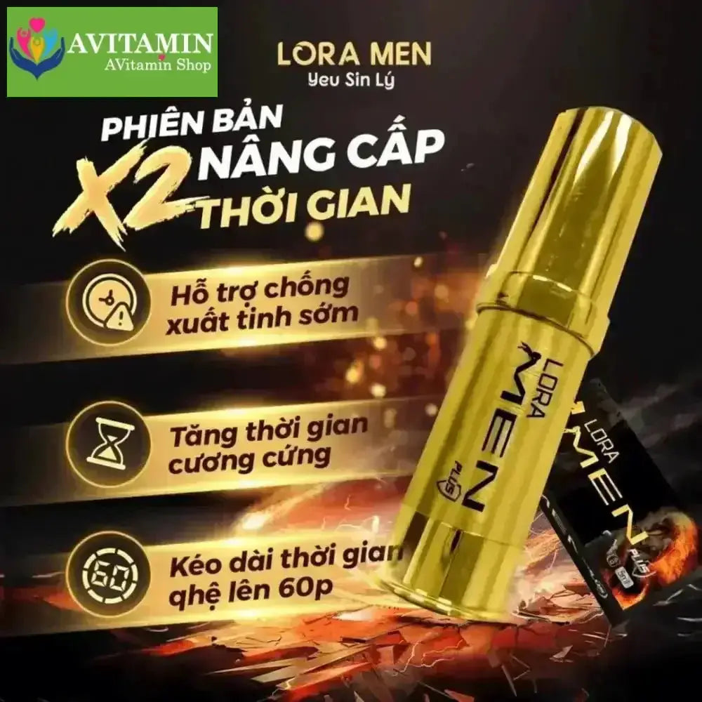 Chai Xịt Loramen – Hỗ Trợ Kéo Dài Thời Gian Quan Hệ Cho Nam - AVITAMINSHOP.COM