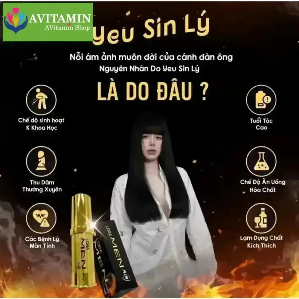 Chai Xịt Loramen – Hỗ Trợ Kéo Dài Thời Gian Quan Hệ Cho Nam - AVITAMINSHOP.COM