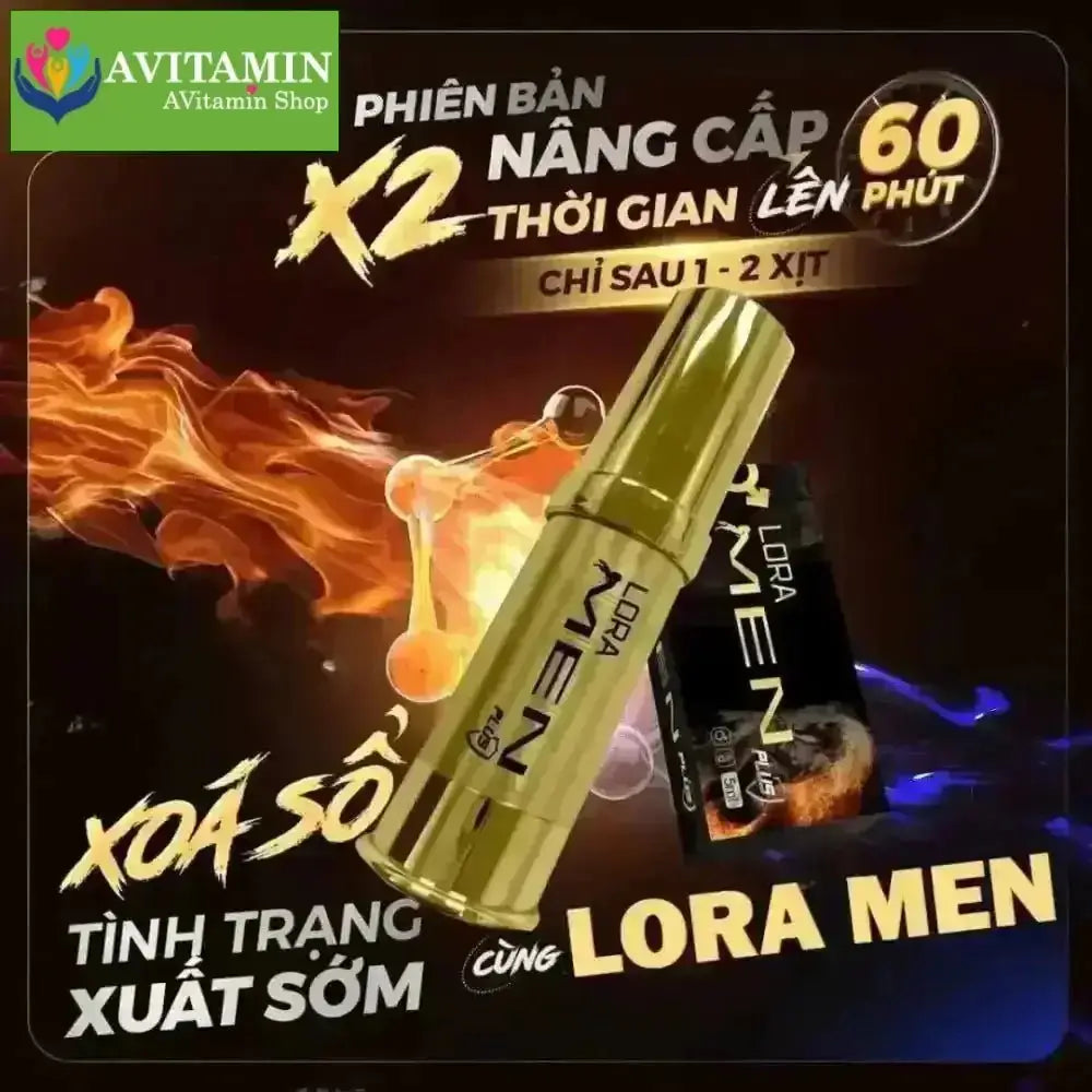 Chai Xịt Loramen – Hỗ Trợ Kéo Dài Thời Gian Quan Hệ Cho Nam - AVITAMINSHOP.COM
