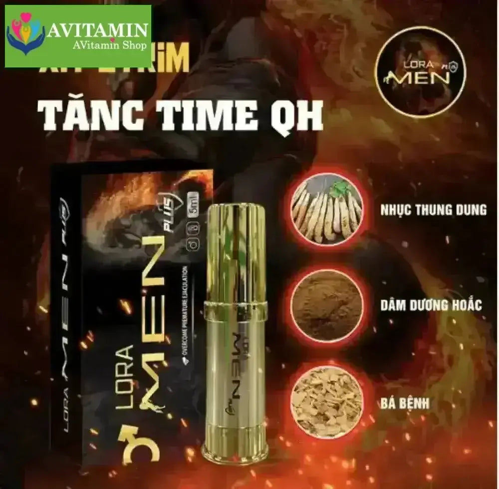 Chai Xịt Loramen – Hỗ Trợ Kéo Dài Thời Gian Quan Hệ Cho Nam - AVITAMINSHOP.COM