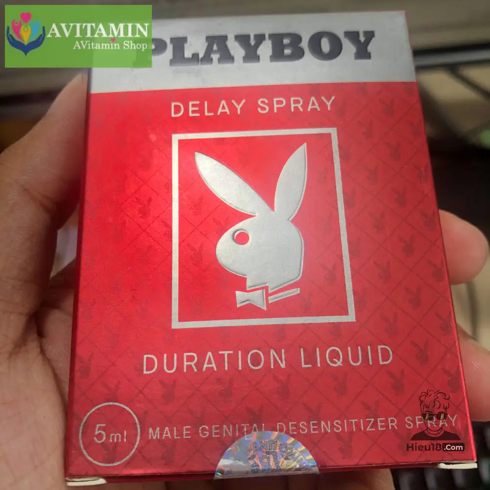Chai Xịt PlayBoy Đỏ 9,6% 5ml USA
